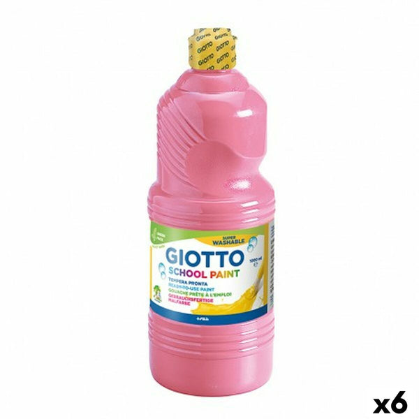 Tempera Giotto Rosa 1 L (6 antal)-Kontor och Kontorsmaterial, konst och hantverk-Giotto-peaceofhome.se