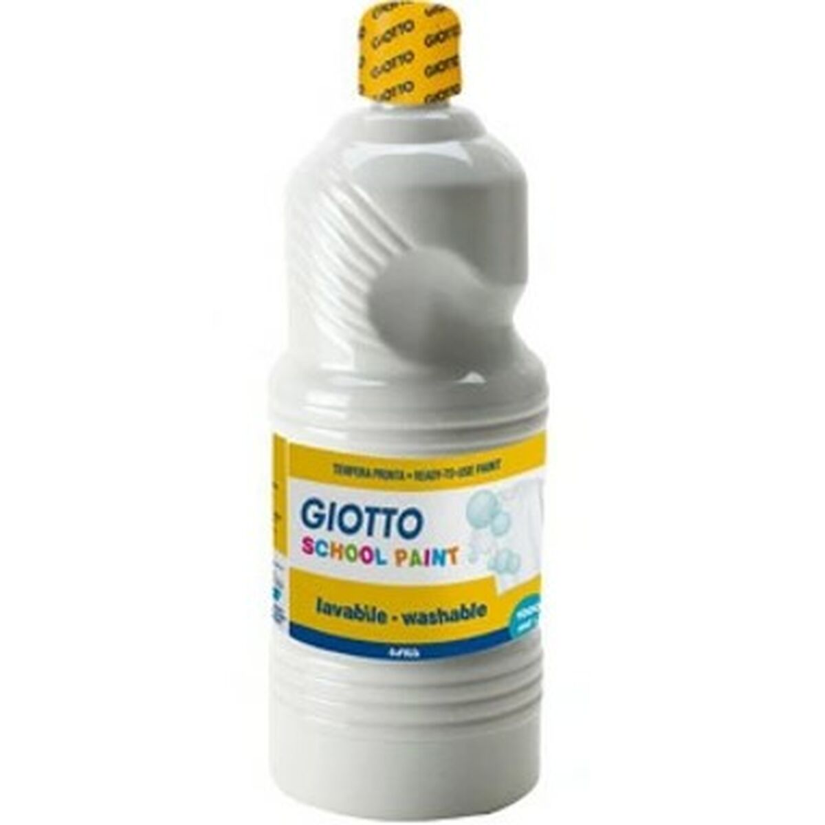 Tempera Giotto Vit 1 L (6 antal)-Kontor och Kontorsmaterial, konst och hantverk-Giotto-peaceofhome.se