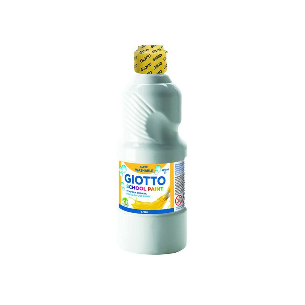 Tempera Giotto Vit 500 ml (6 antal)-Kontor och Kontorsmaterial, konst och hantverk-Giotto-peaceofhome.se