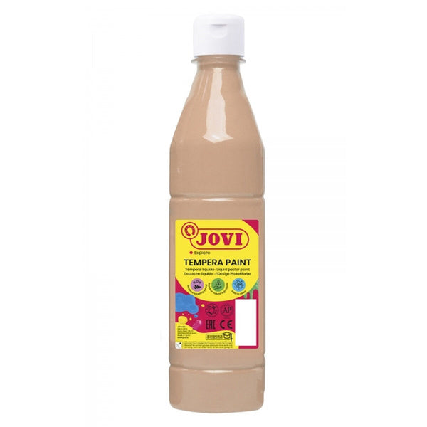 Tempera Jovi Kött 500 ml (12 antal)-Kontor och Kontorsmaterial, konst och hantverk-Jovi-peaceofhome.se