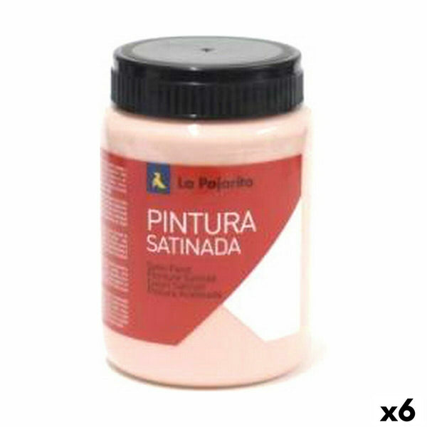 Tempera La Pajarita L-29 6 Delar Rosa Skola Satinfinish-Kontor och Kontorsmaterial, konst och hantverk-La Pajarita-peaceofhome.se