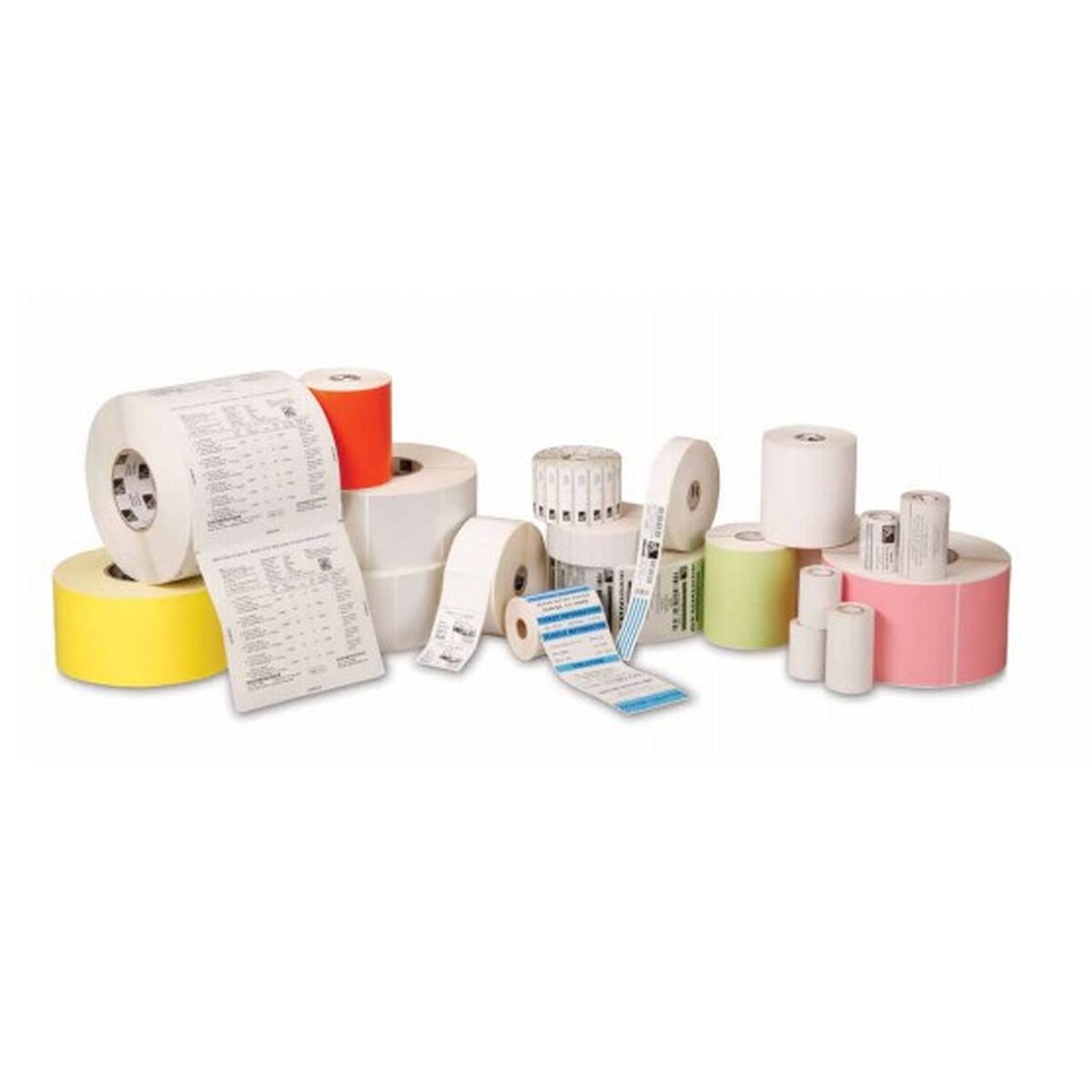 Termiskt Papper på Rulle Zebra 880239-076D Vit 31 mm (12 antal)-Kontor och Kontorsmaterial, Pappersprodukter för kontoret-Zebra-peaceofhome.se