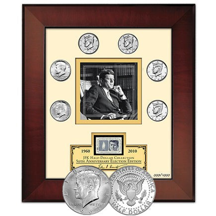 The JFK Half-Dollar Collection Franklin Mint-Samlarföremål-Klevrings Sverige-peaceofhome.se