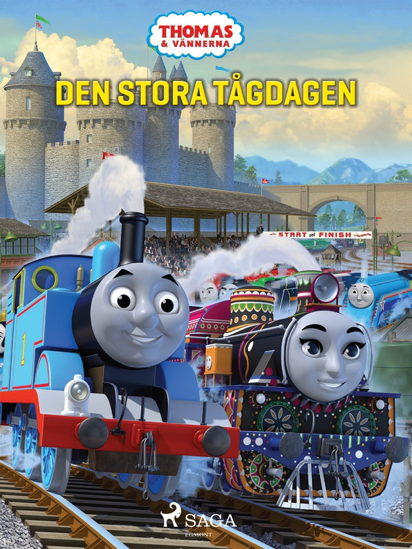 Thomas och vännerna - Den stora tågdagen – E-bok – Laddas ner-Digitala böcker-Axiell-peaceofhome.se