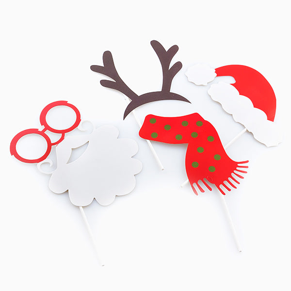 Tillbehör för roliga julbilder Christmas Planet (5 st)-Hem och matlagning, Sömnad och hantverk-BigBuy Christmas-peaceofhome.se