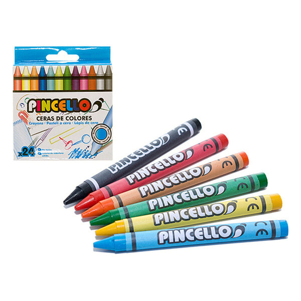 Tjocka färgpennor (24 pcs)-Kontor och Kontorsmaterial, Kulspetspennor, pennor och skrivverktyg-Pincello-peaceofhome.se