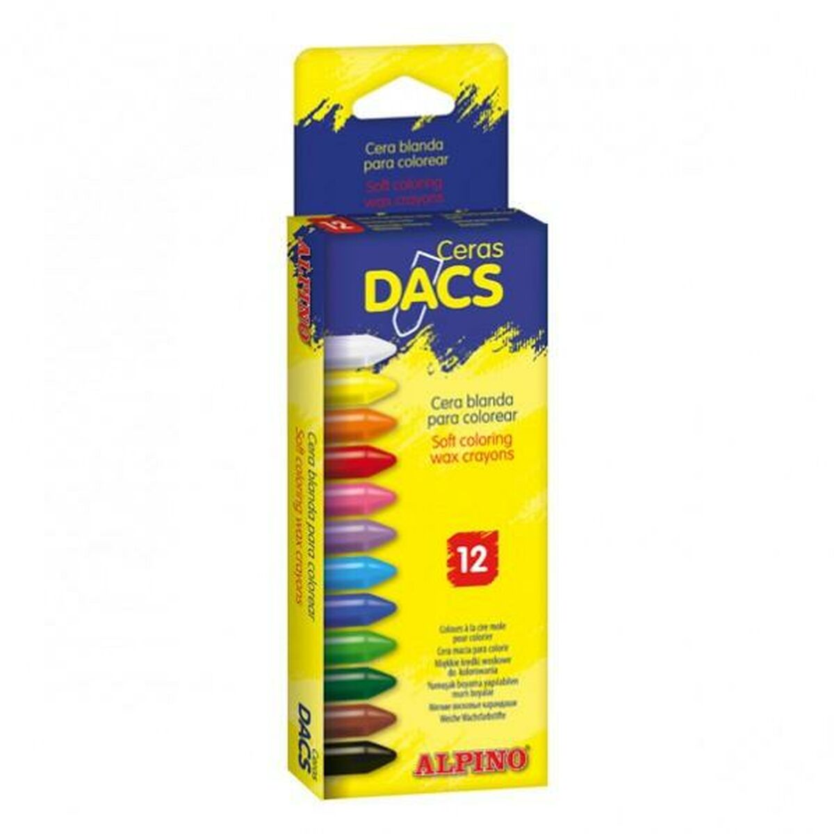 Tjocka färgpennor Alpino Dacs Multicolour (120 antal)-Leksaker och spel, Kreativa aktiviteter-Alpino-peaceofhome.se