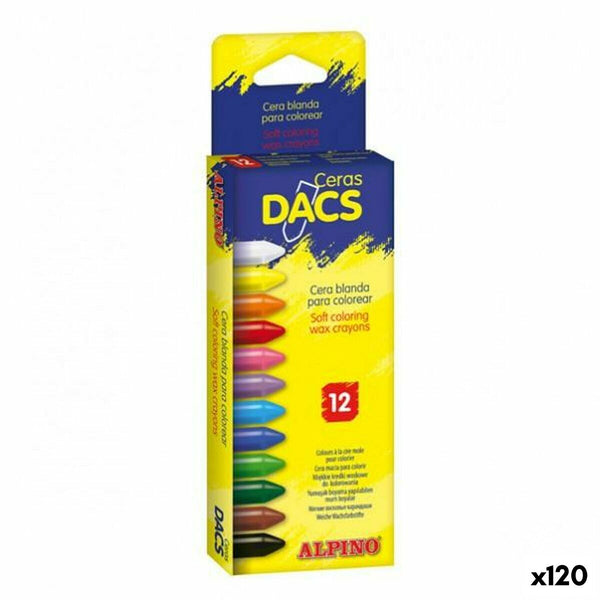 Tjocka färgpennor Alpino Dacs Multicolour (120 antal)-Leksaker och spel, Kreativa aktiviteter-Alpino-peaceofhome.se