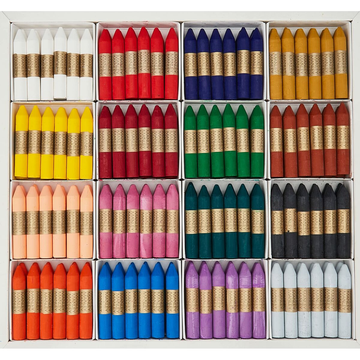 Tjocka färgpennor Manley ClassBox 192 Delar Multicolour-Leksaker och spel, Kreativa aktiviteter-Manley-peaceofhome.se