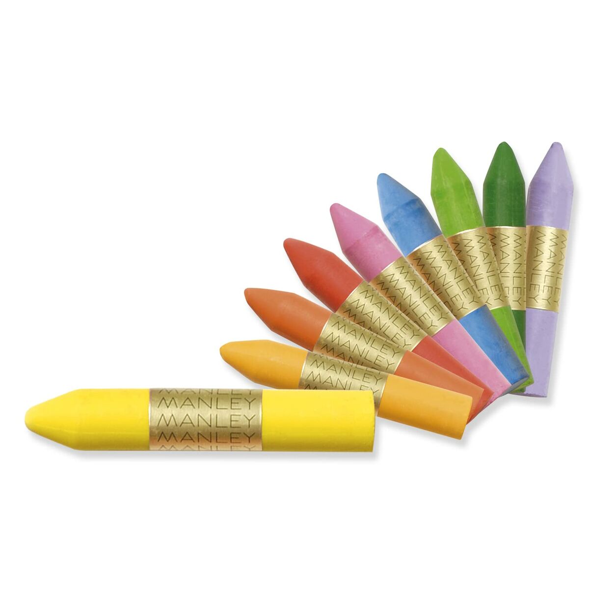 Tjocka färgpennor Manley MNC00055/115 Multicolour-Leksaker och spel, Kreativa aktiviteter-Manley-peaceofhome.se