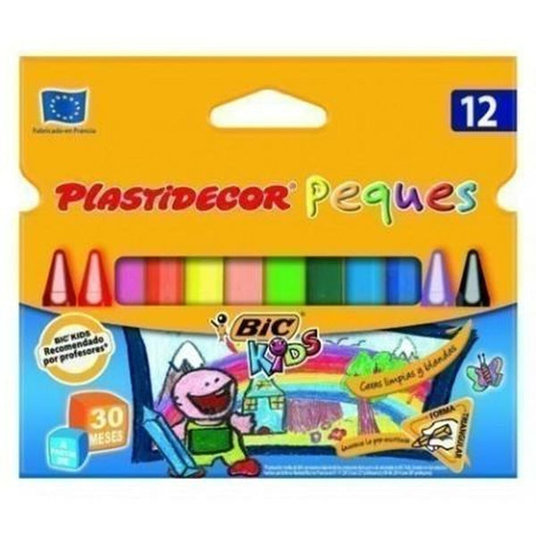 Tjocka färgpennor Plastidecor 8757742-Leksaker och spel, Kreativa aktiviteter-Plastidecor-peaceofhome.se