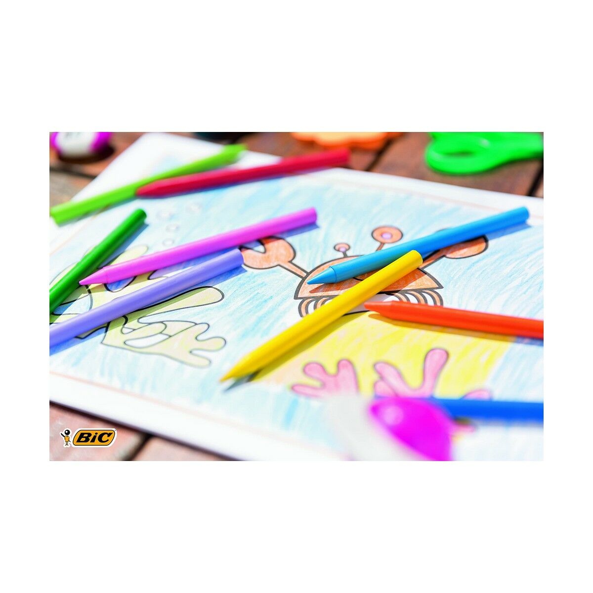 Tjocka färgpennor Plastidecor Kids Box Multicolour-Leksaker och spel, Kreativa aktiviteter-Plastidecor-peaceofhome.se