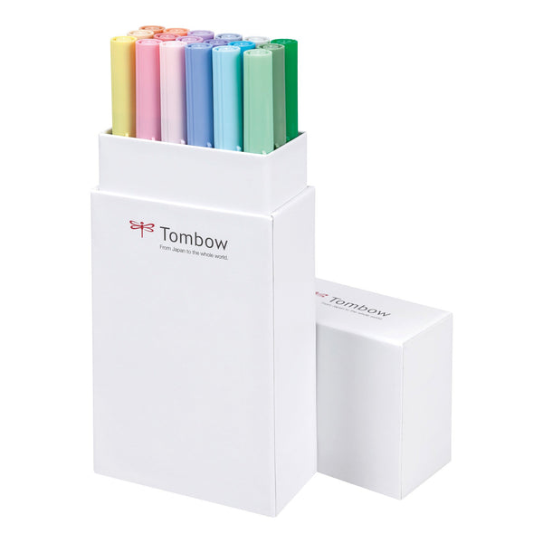 Tombow ABT Dual Brush 18P-5 Pasteller-Konstnärsmaterial-Klevrings Sverige-peaceofhome.se