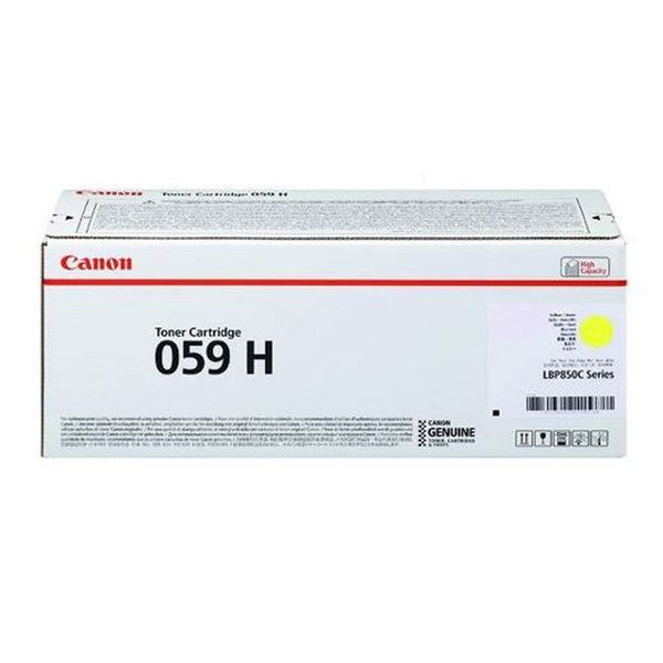 Toner Canon CRG-059HYEL Gul-Kontor och Kontorsmaterial, Pappersprodukter för kontoret-Canon-peaceofhome.se