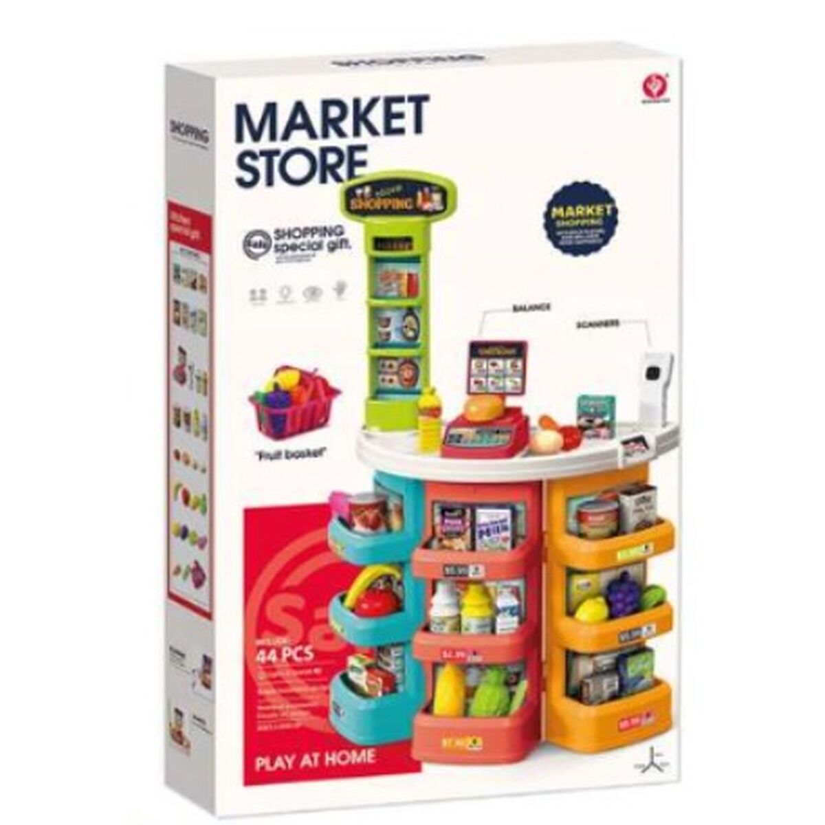 Toy Supermarket 78 x 51 x 27 cm-Leksaker och spel, Imitera spel-BigBuy Fun-peaceofhome.se