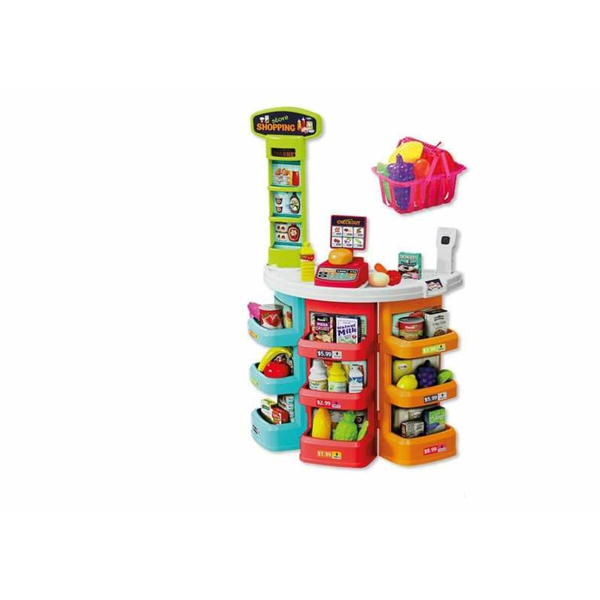 Toy Supermarket 78 x 51 x 27 cm-Leksaker och spel, Imitera spel-BigBuy Fun-peaceofhome.se