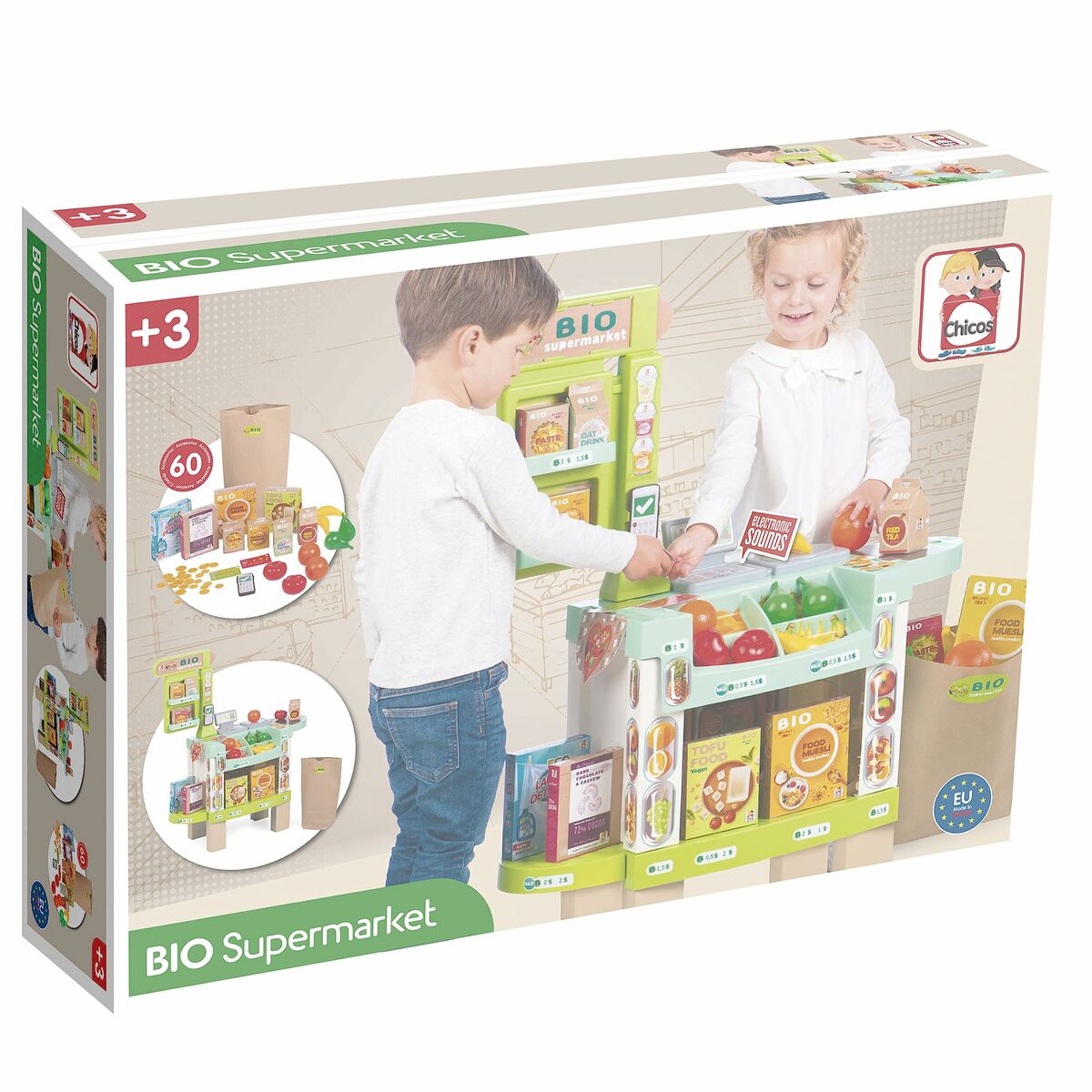 Toy Supermarket Chicos Bio 78 x 19 x 59,5 cm-Leksaker och spel, Imitera spel-Chicos-peaceofhome.se