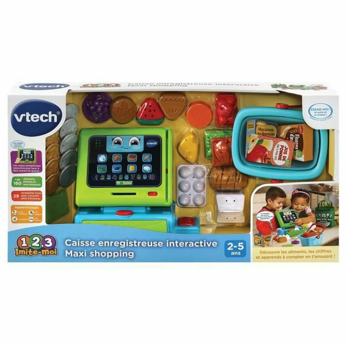 Toy Supermarket Vtech Interaktivt-Leksaker och spel, Imitera spel-Vtech-peaceofhome.se