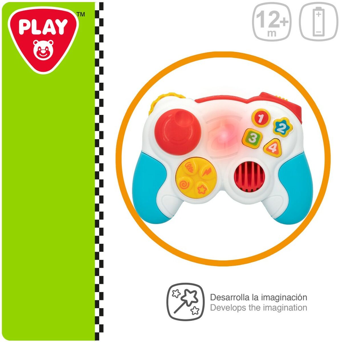 Toy controller PlayGo Blå 14,5 x 10,5 x 5,5 cm (6 antal)-Bebis, Leksaker för småbarn-PlayGo-peaceofhome.se