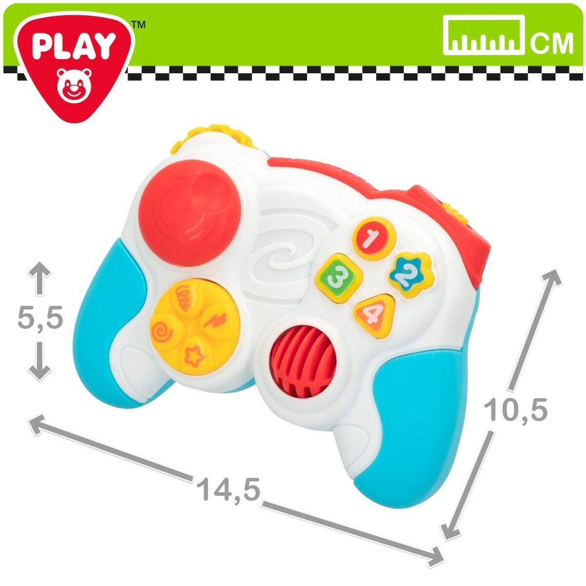 Toy controller PlayGo Blå 14,5 x 10,5 x 5,5 cm (6 antal)-Bebis, Leksaker för småbarn-PlayGo-peaceofhome.se