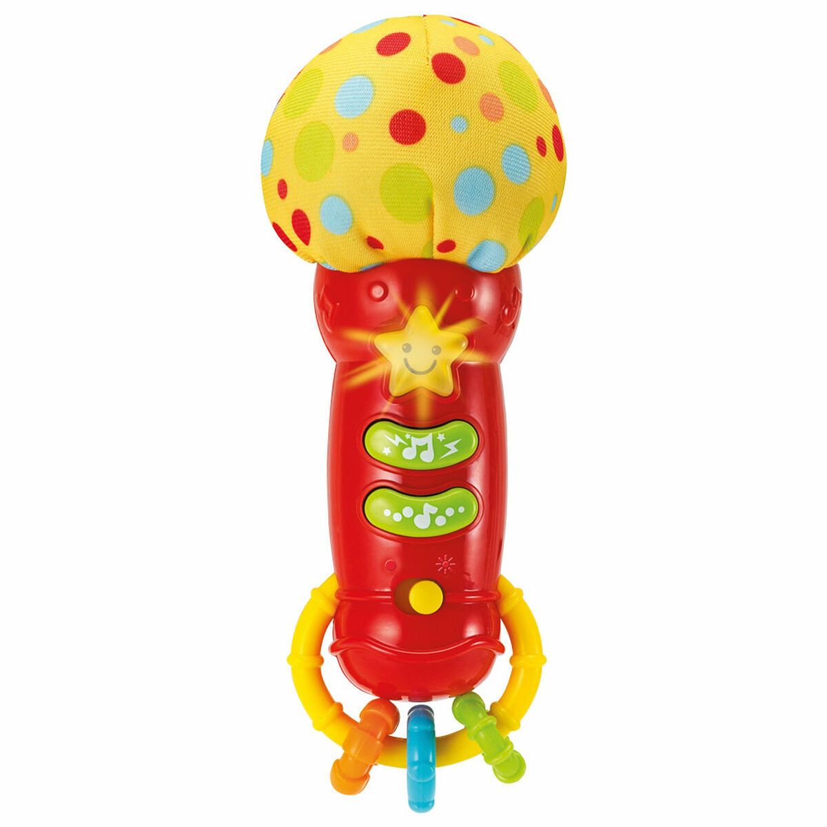 Toy microphone Winfun 6 x 16,5 x 6 cm (6 antal)-Bebis, Leksaker för småbarn-Winfun-peaceofhome.se