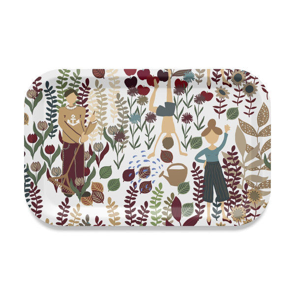 Trädgård bricka 33x21 cm-Heminredning-Arvidssons Textil-peaceofhome.se