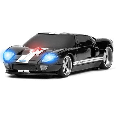 Trådlös datormus Ford GT Svart med vita ränder-Trådlösa möss-Klevrings Sverige-peaceofhome.se