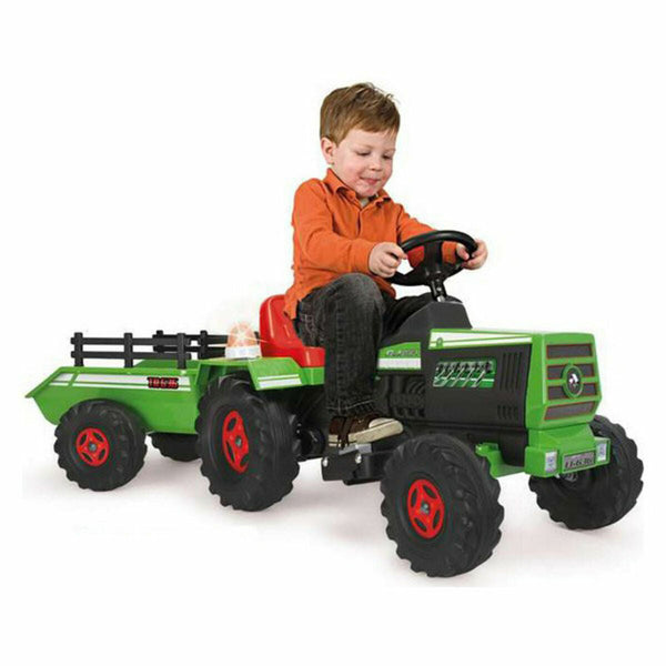 Traktor Injusa Basic 6V (136 x 52 x 50 cm)-Leksaker och spel, Fordon-Injusa-peaceofhome.se