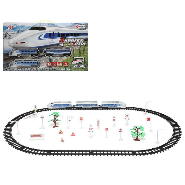 Träna med Circuit Express Playset Train-Leksaker och spel, Fordon-BigBuy Fun-peaceofhome.se