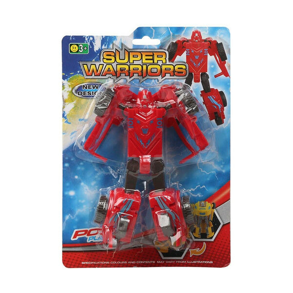 Transformers SuperWarriors Röd-Leksaker och spel, Dockor och actionfigurer-BigBuy Kids-peaceofhome.se