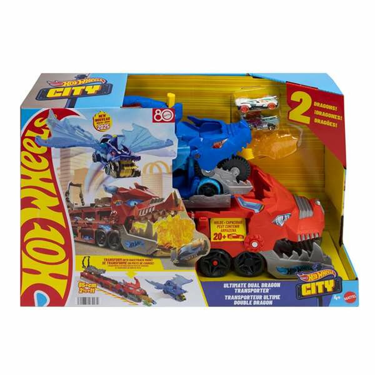 Transportör Hot Wheels-Leksaker och spel, Dockor och actionfigurer-Hot Wheels-peaceofhome.se