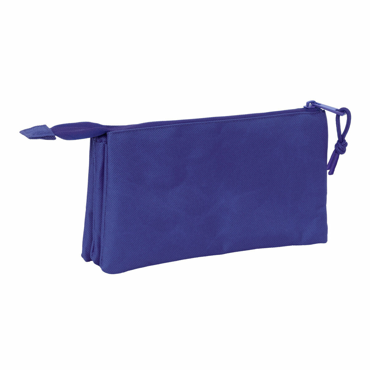 Tredubbel Carry-all Atlético Madrid Mörkblå 22 x 12 x 3 cm-Kontor och Kontorsmaterial, Skol- och utbildningsmaterial-Atlético Madrid-peaceofhome.se
