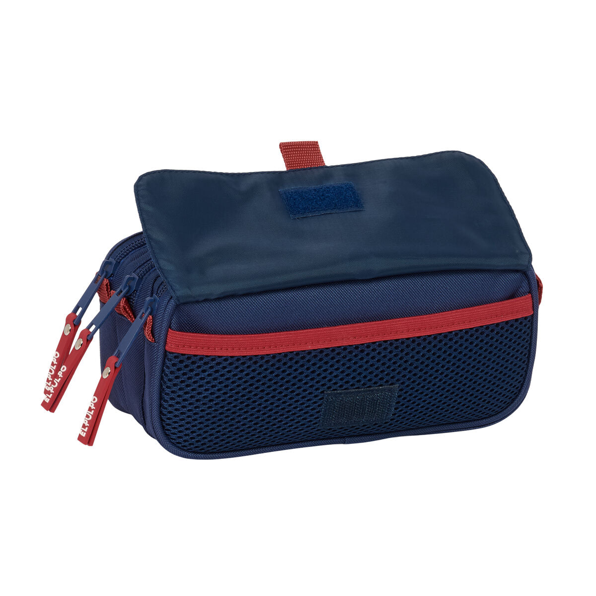 Tredubbel Carry-all El Pulpo Marinblå 21,5 x 10 x 8 cm-Kontor och Kontorsmaterial, Skol- och utbildningsmaterial-El Pulpo-peaceofhome.se