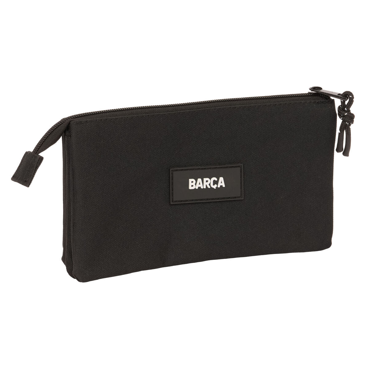 Tredubbel Carry-all F.C. Barcelona Svart 22 x 12 x 3 cm-Kontor och Kontorsmaterial, Skol- och utbildningsmaterial-F.C. Barcelona-peaceofhome.se