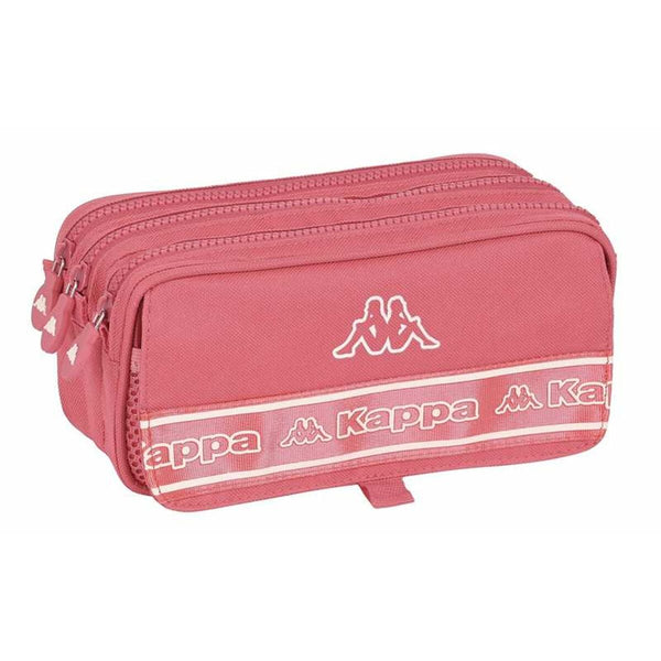 Tredubbel Carry-all Kappa Basics Marsala 21,5 x 10 x 8 cm-Kontor och Kontorsmaterial, Skol- och utbildningsmaterial-Kappa-peaceofhome.se