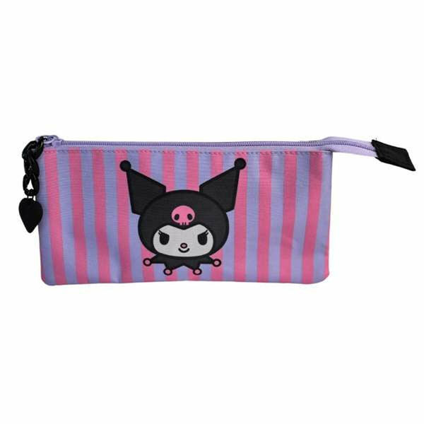 Tredubbel Carry-all Kuromi 44 x 30 x 20 cm-Kontor och Kontorsmaterial, Skol- och utbildningsmaterial-Kuromi-peaceofhome.se