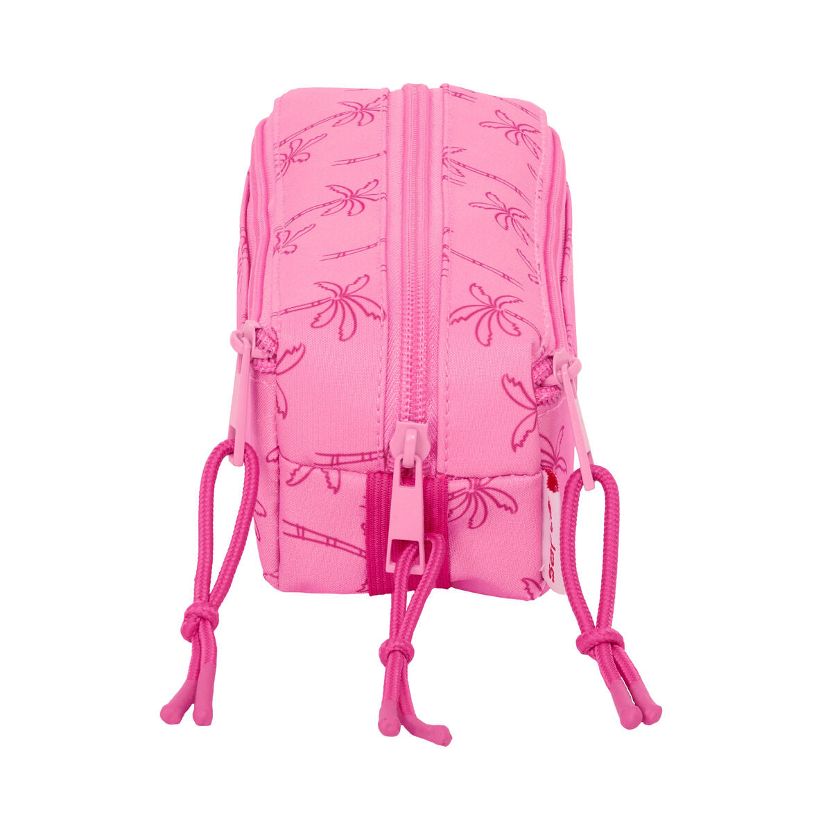 Tredubbel Carry-all Lilo & Stitch Chill Rosa Mint 22 x 8,5 x 6 cm-Kontor och Kontorsmaterial, Skol- och utbildningsmaterial-Lilo & Stitch-peaceofhome.se