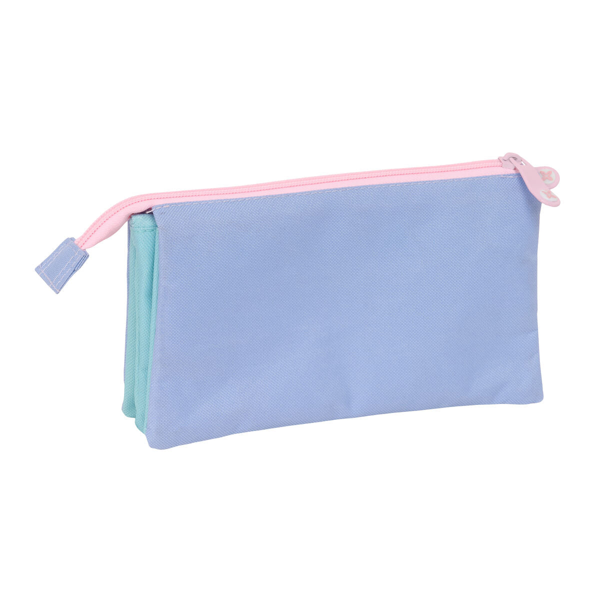 Tredubbel Carry-all Munich Mellow Blå Rosa Himmelsblå 22 x 12 x 3 cm-Kontor och Kontorsmaterial, Skol- och utbildningsmaterial-Munich-peaceofhome.se