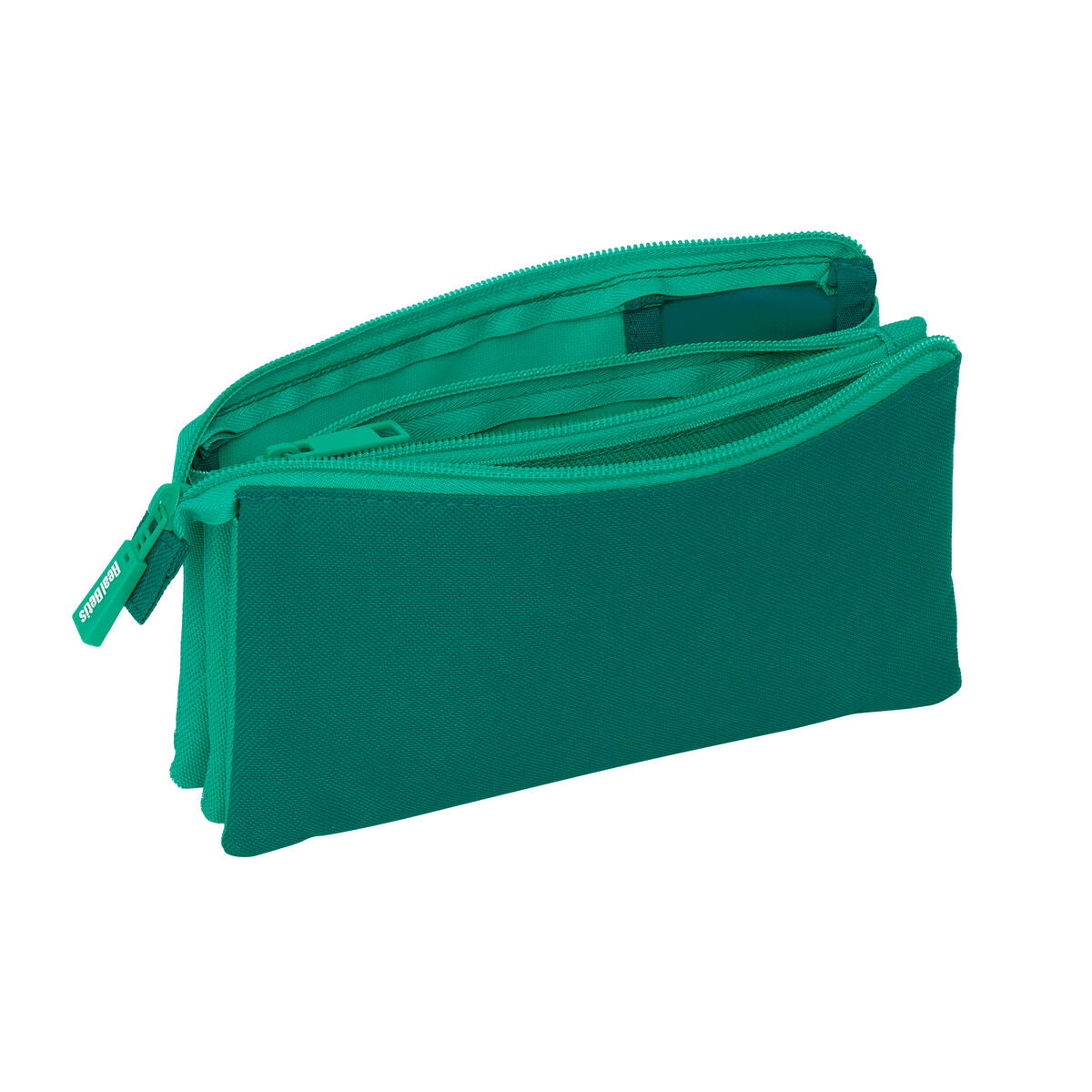 Tredubbel Carry-all Real Betis Balompié Grön 22 x 12 x 3 cm-Kontor och Kontorsmaterial, Skol- och utbildningsmaterial-Real Betis Balompié-peaceofhome.se