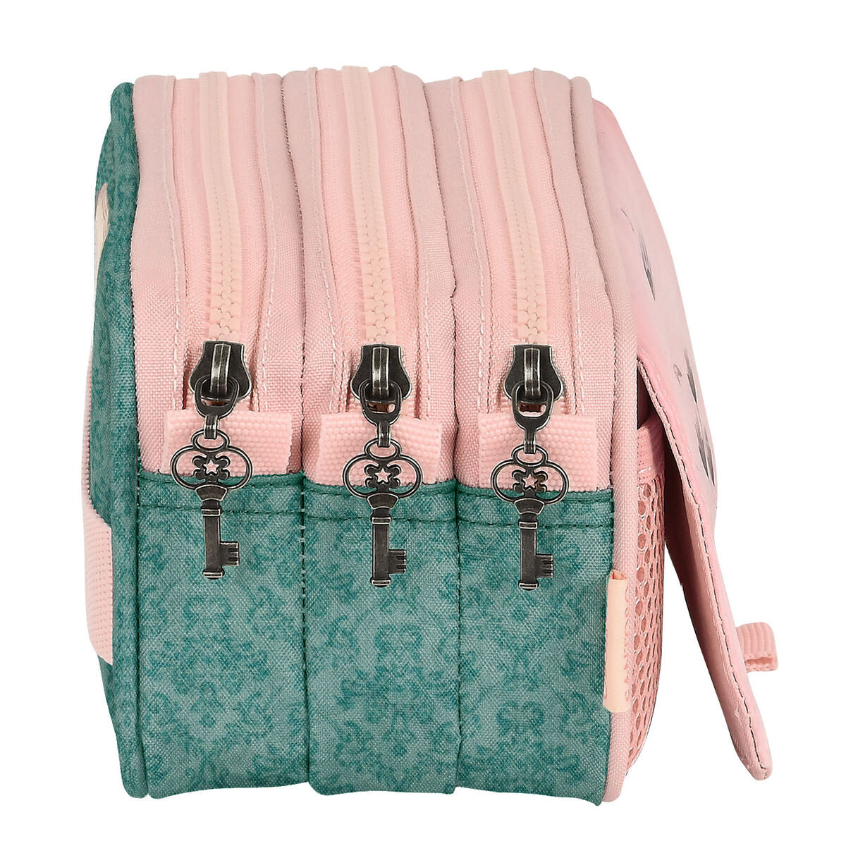 Tredubbel Carry-all Santoro Swan Lake Grå Rosa 21,5 x 10 x 8 cm-Kontor och Kontorsmaterial, Skol- och utbildningsmaterial-Santoro-peaceofhome.se