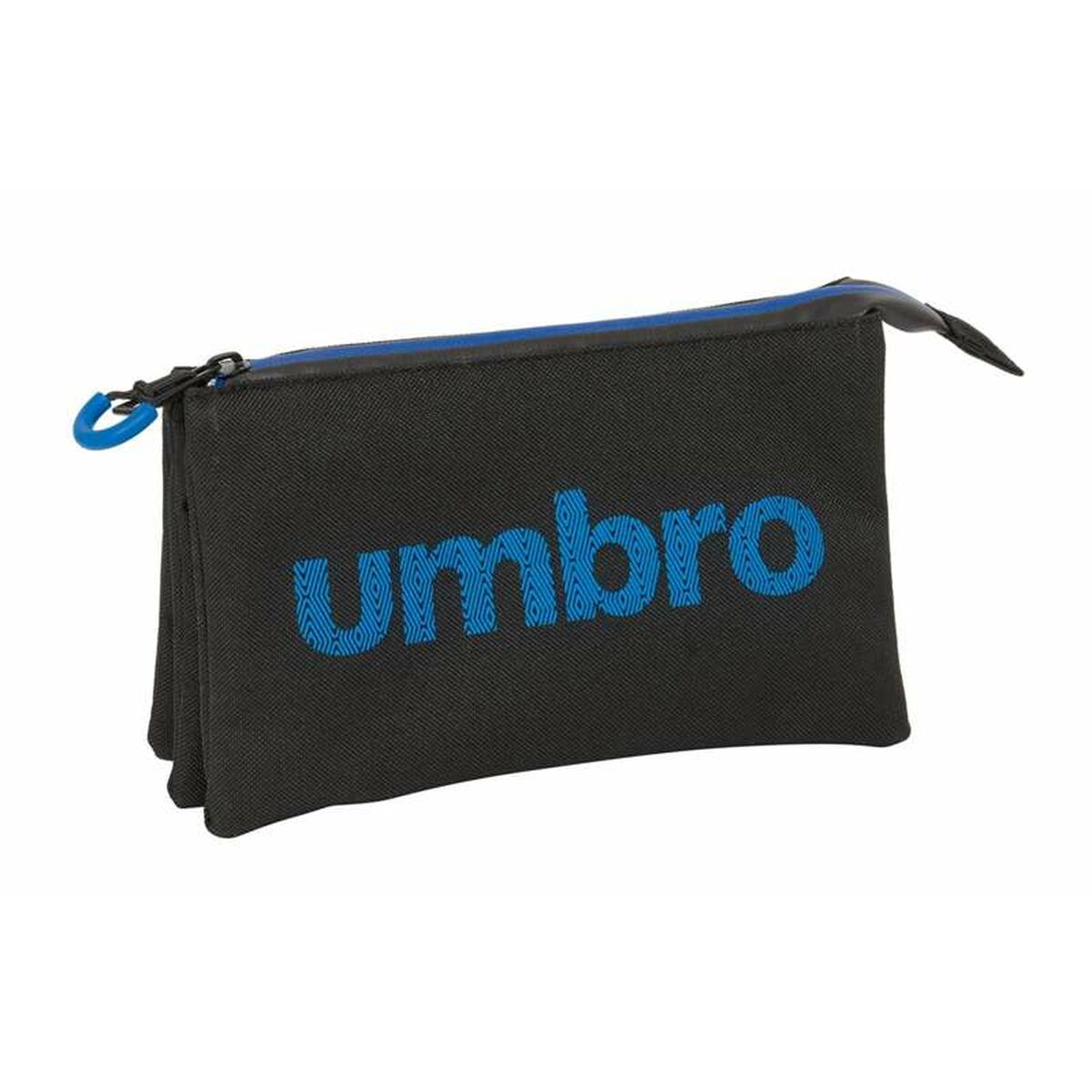 Tredubbel Carry-all Umbro Jet Black 22 x 12 x 3 cm-Kontor och Kontorsmaterial, Skol- och utbildningsmaterial-Umbro-peaceofhome.se
