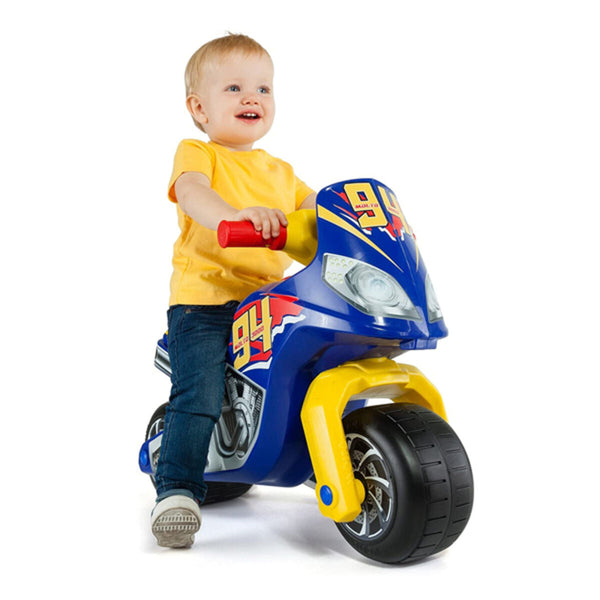 Trehjuling Moto Cross Race Moltó Blå (18+ månader)-Leksaker och spel, Sport och utomhus-Moltó-peaceofhome.se