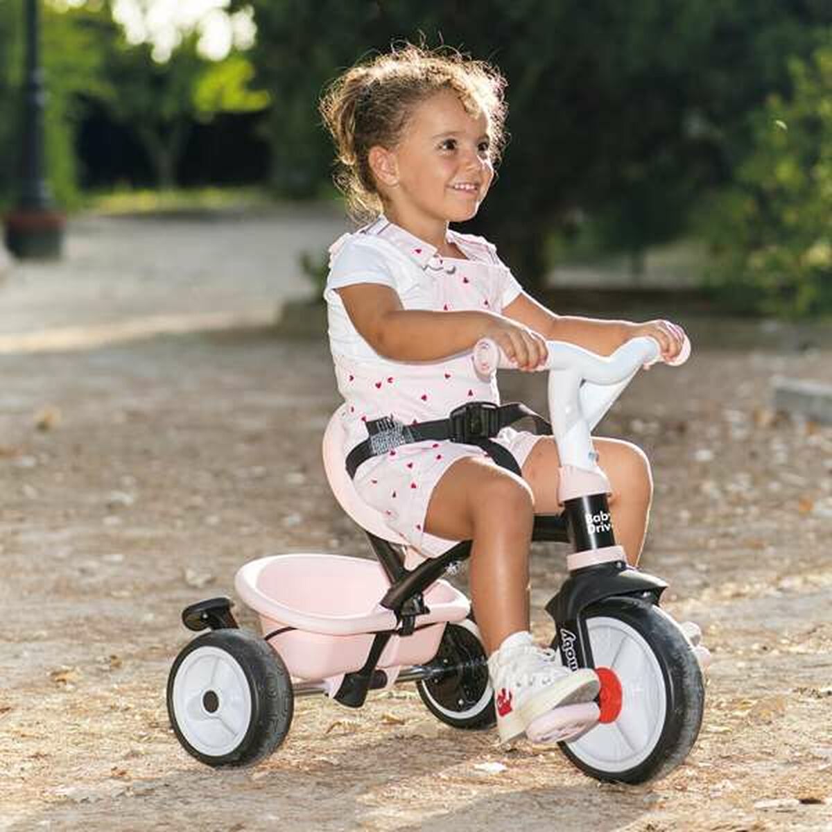 Trehjuling Smoby Baby Driver Confort Metallic-Leksaker och spel, Sport och utomhus-Smoby-peaceofhome.se