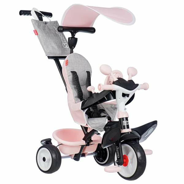 Trehjuling Smoby Baby Driver Confort Metallic-Leksaker och spel, Sport och utomhus-Smoby-peaceofhome.se