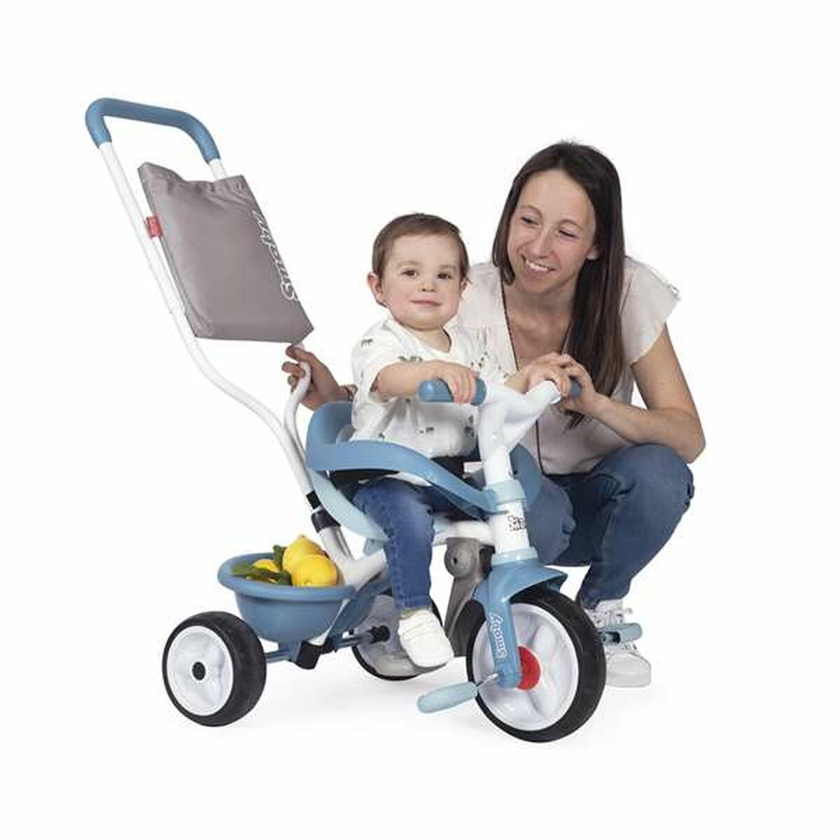 Trehjuling Smoby Be Move Confort Blå-Leksaker och spel, Sport och utomhus-Smoby-peaceofhome.se