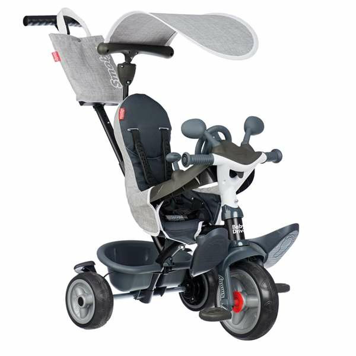 Trehjuling Smoby Metallic-Leksaker och spel, Sport och utomhus-Smoby-peaceofhome.se