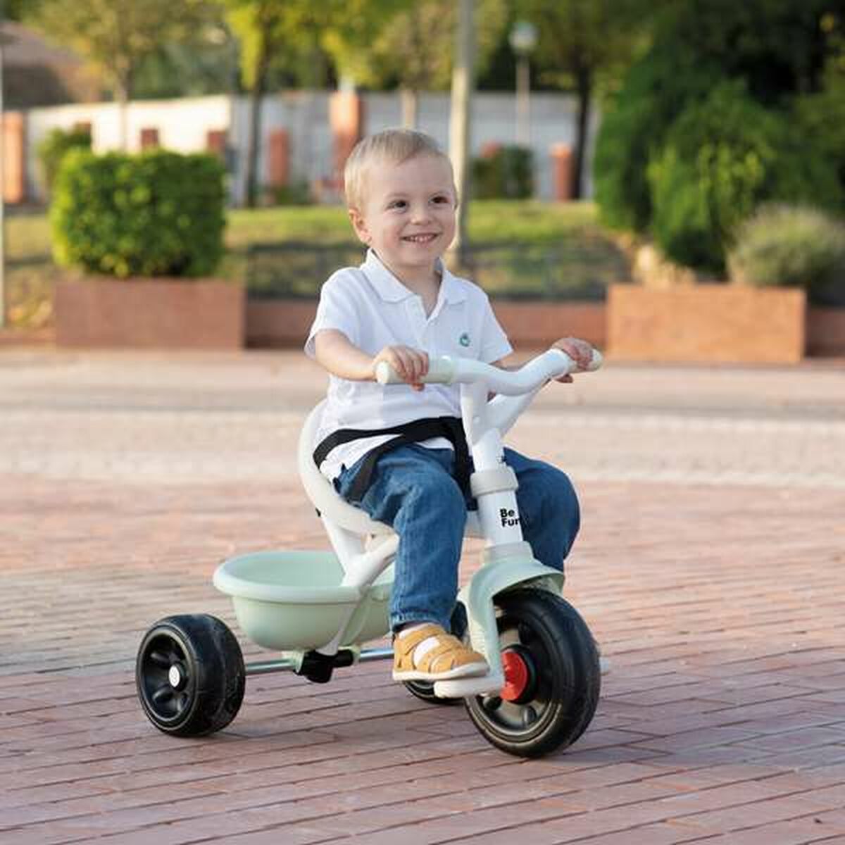 Trehjuling Smoby Metallic-Leksaker och spel, Sport och utomhus-Smoby-peaceofhome.se