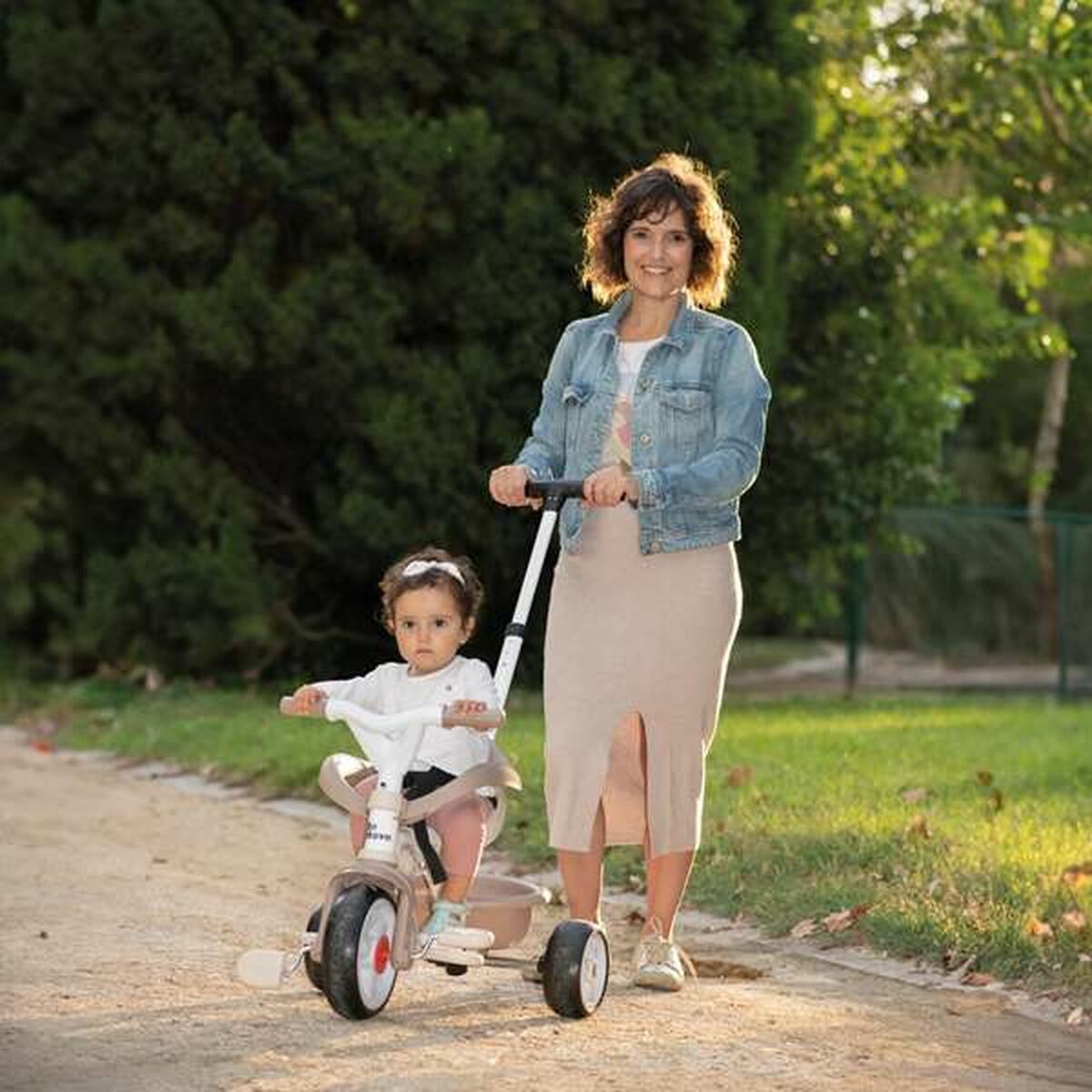 Trehjuling Smoby Metallic-Leksaker och spel, Sport och utomhus-Smoby-peaceofhome.se