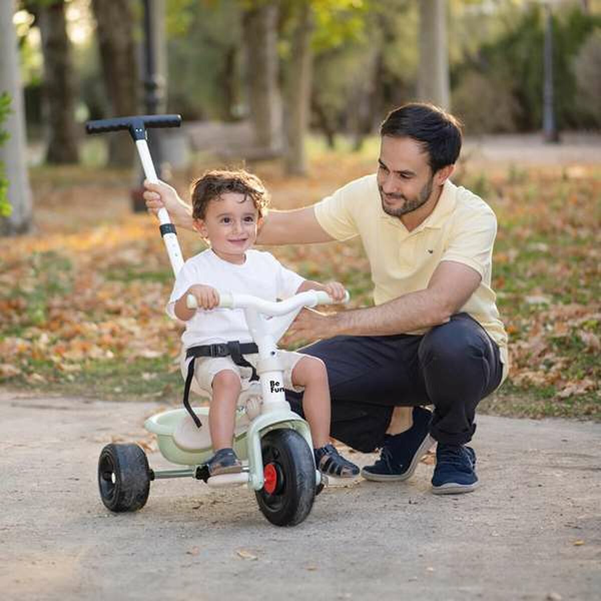 Trehjuling Smoby Metallic-Leksaker och spel, Sport och utomhus-Smoby-peaceofhome.se