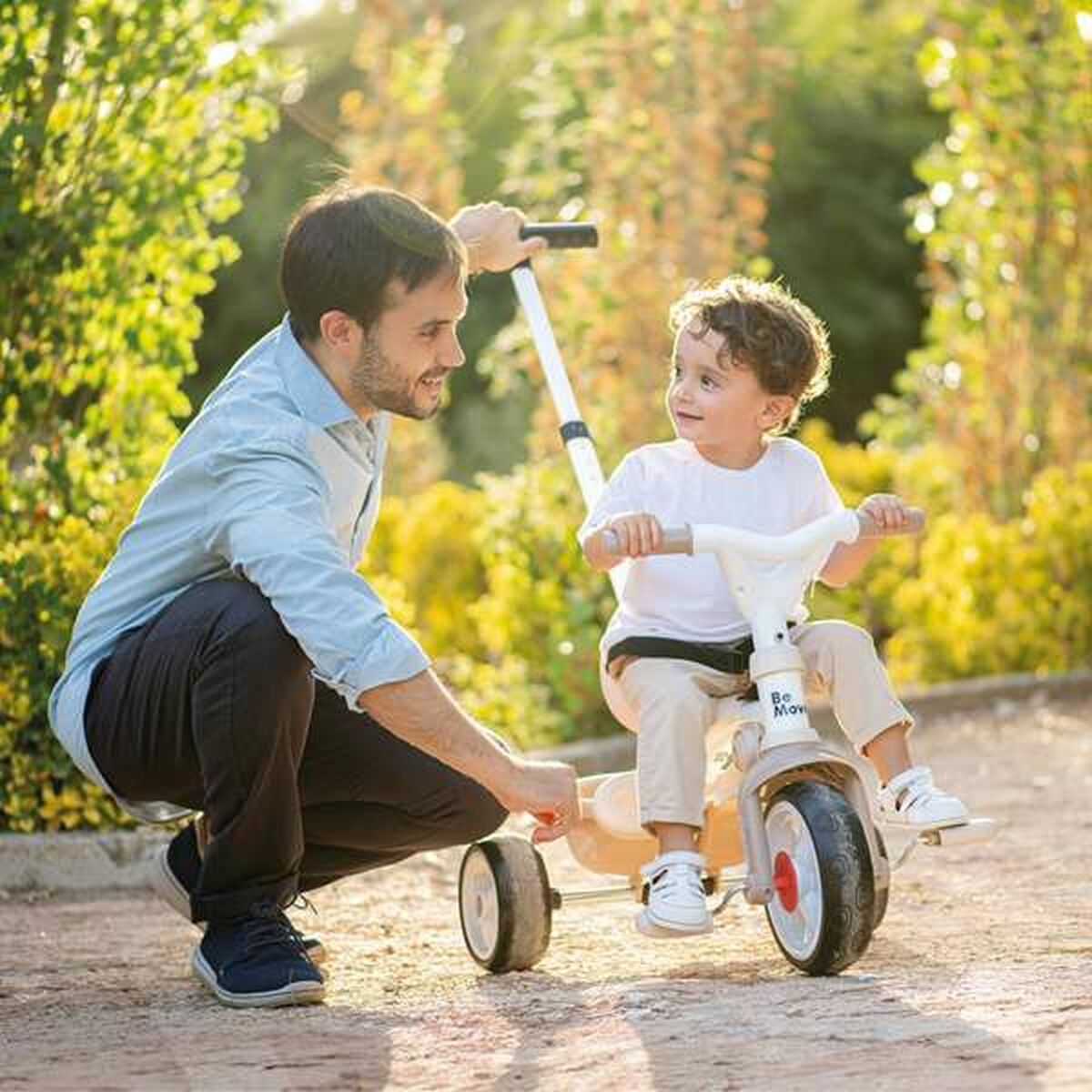 Trehjuling Smoby Metallic-Leksaker och spel, Sport och utomhus-Smoby-peaceofhome.se